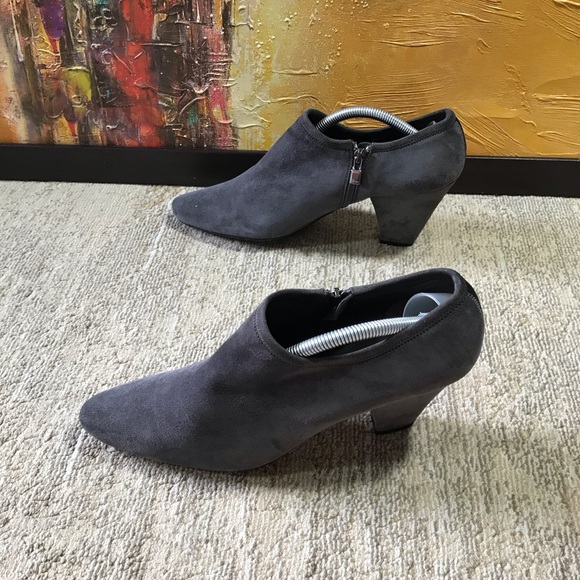 Prada Suede Ankle Boots Size 39 - Picture 2 of 8